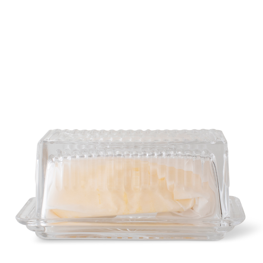 Glass Butter Keeper
