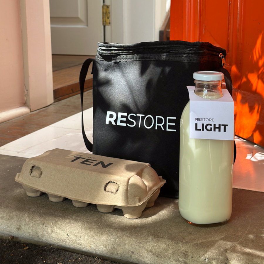 Light Milk In Glass - 750ml