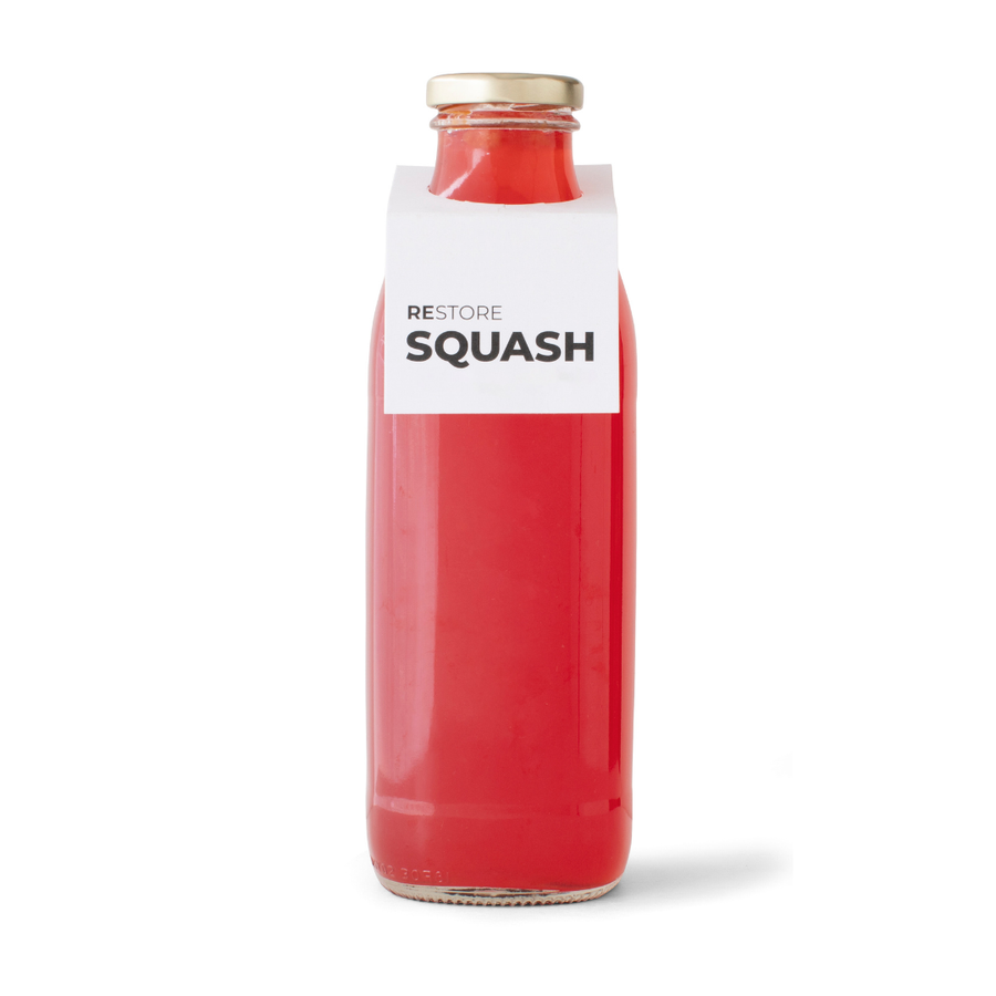 Pomegranate & Blood Orange Squash In Glass - 750ml