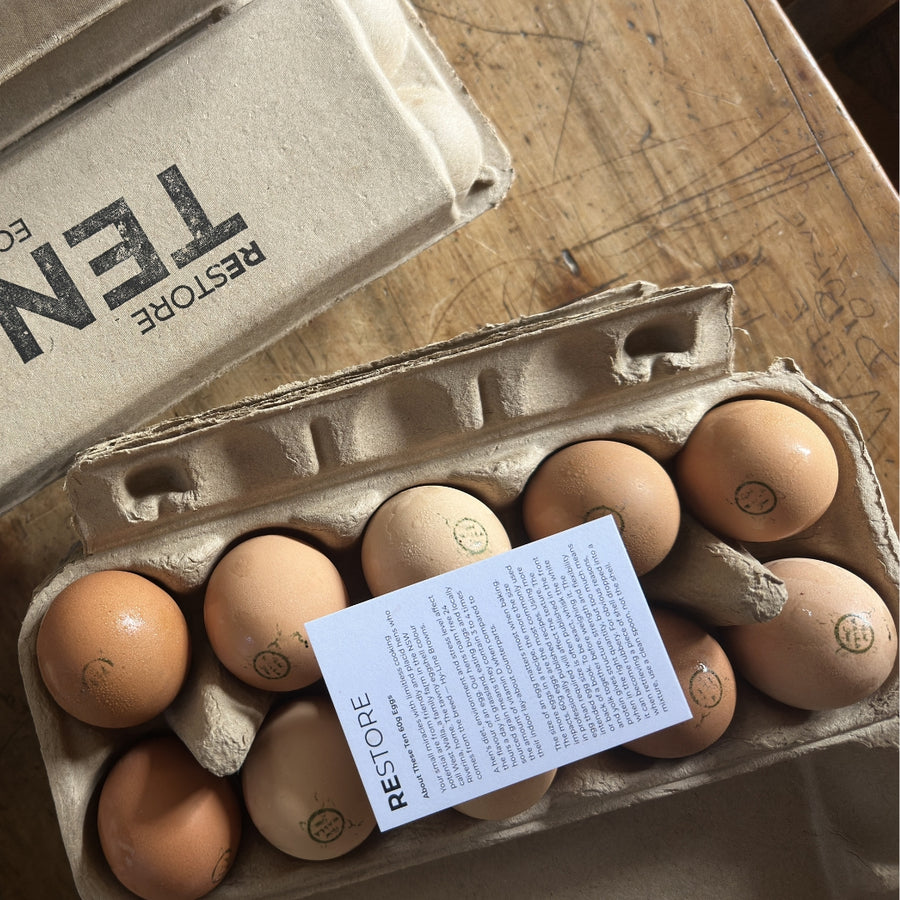 Ten Pastured Eggs - 600g
