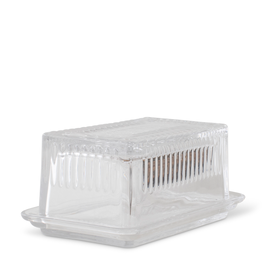 Glass Butter Keeper