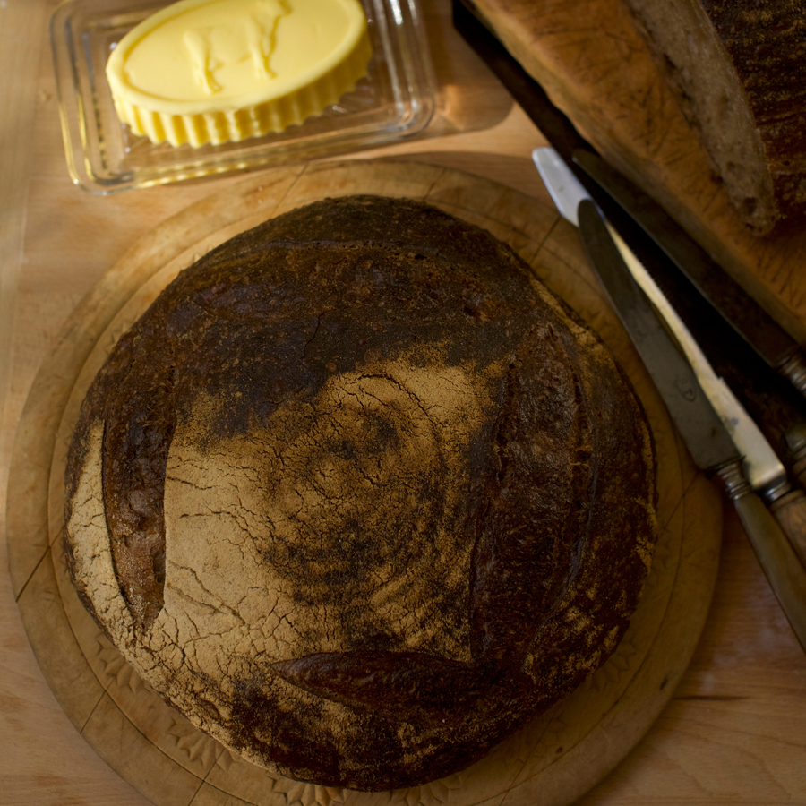 Miche Brown Sourdough In Compostable Paper
